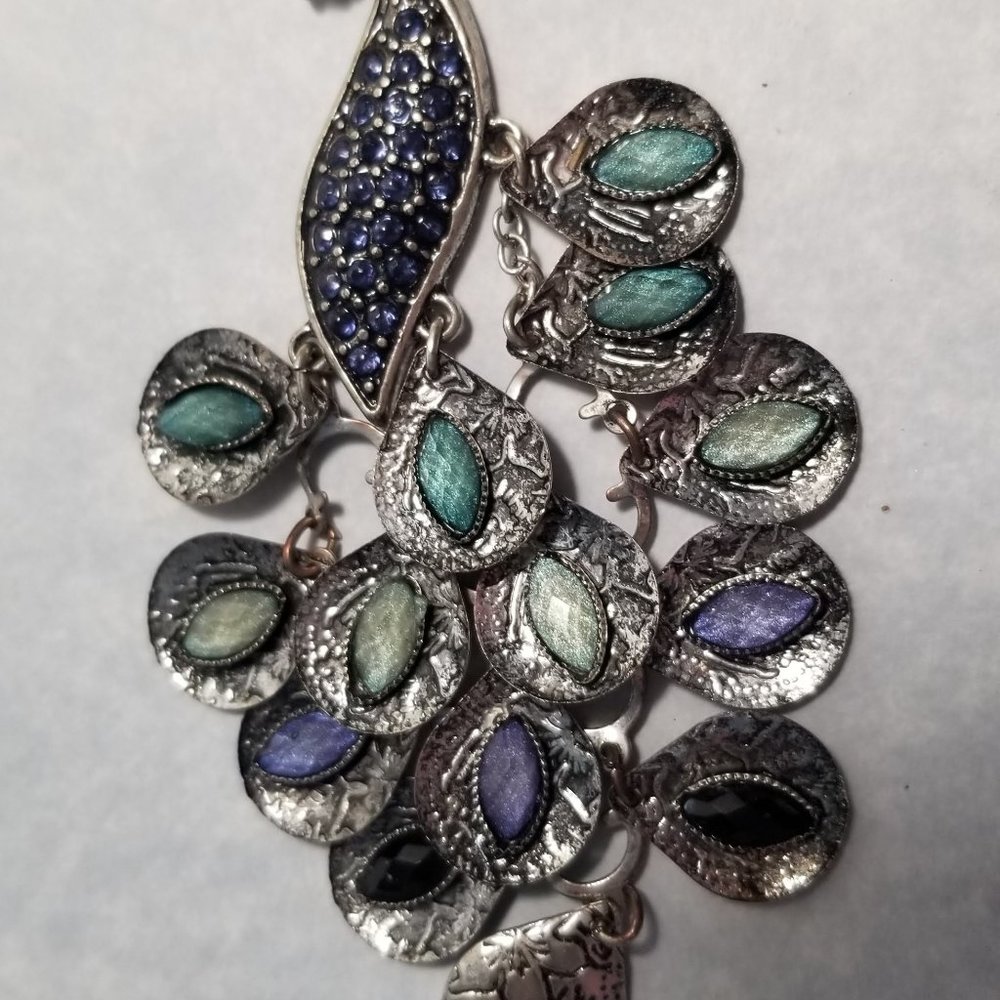 Peacock Necklace - Picture 5 of 6